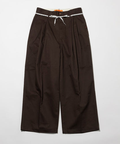 RED KAP 別注 SMU PT-38 2TUCK BAGGY WIDE TWILL PANTS / 別注寬版雙褶厚斜紋工作圓筒長褲