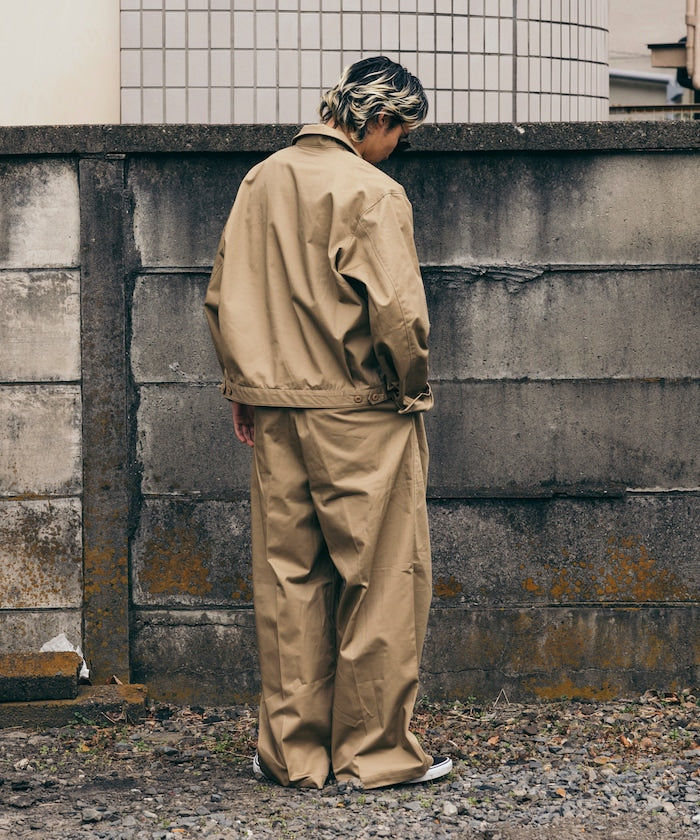 RED KAP 別注 SMU PT-38 2TUCK BAGGY WIDE TWILL PANTS / 別注寬版雙褶厚斜紋工作圓筒長褲