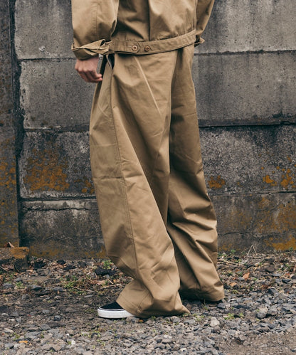 RED KAP 別注 SMU PT-38 2TUCK BAGGY WIDE TWILL PANTS / 別注寬版雙褶厚斜紋工作圓筒長褲
