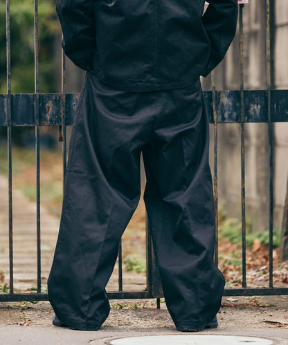 RED KAP 別注 SMU PT-38 2TUCK BAGGY WIDE TWILL PANTS / 別注寬版雙褶厚斜紋工作圓筒長褲