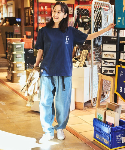 CHUMS×FREAK'S STORE / 限定圖案印花 短袖T恤