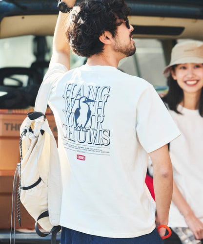 CHUMS×FREAK'S STORE / 限定圖案印花 短袖T恤