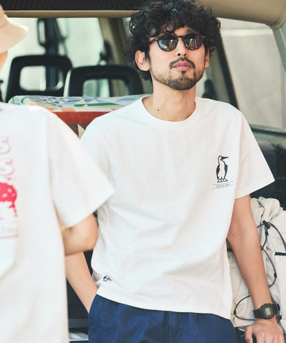 CHUMS×FREAK'S STORE / 限定圖案印花 短袖T恤