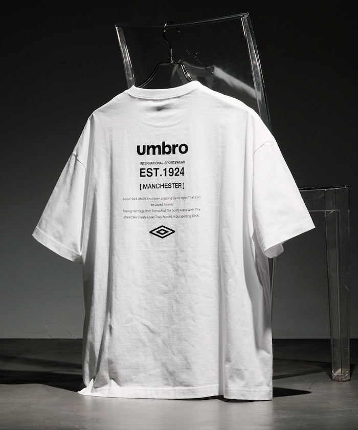 UMBRO / 別注復古標誌印花短袖T恤