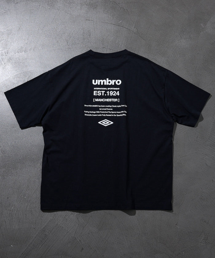 UMBRO / 別注復古標誌印花短袖T恤