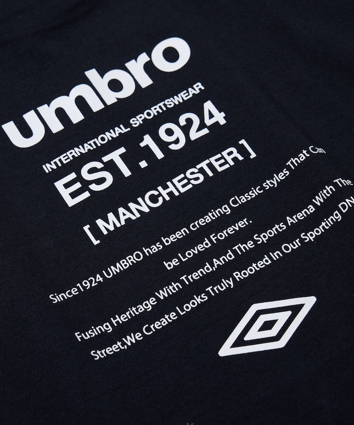 UMBRO / 別注復古標誌印花短袖T恤