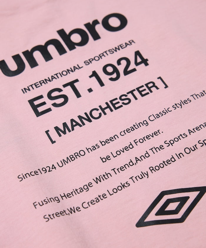 UMBRO / 別注復古標誌印花短袖T恤