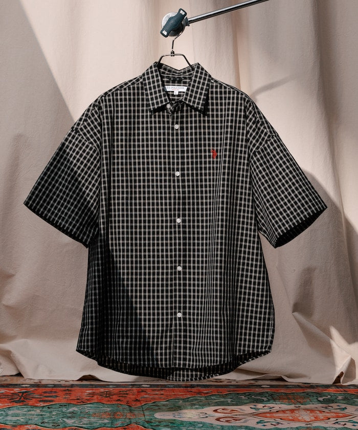 U.S. POLO ASSN. / 格紋短襯衫