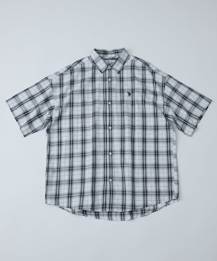 U.S. POLO ASSN. / 格紋短襯衫