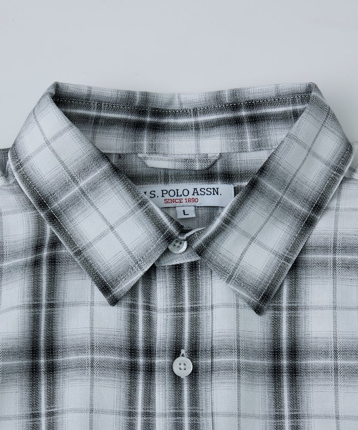 U.S. POLO ASSN. / 格紋短襯衫