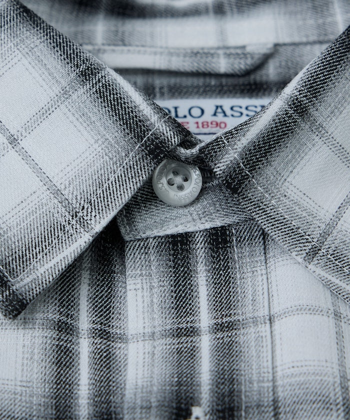 U.S. POLO ASSN. / 格紋短襯衫