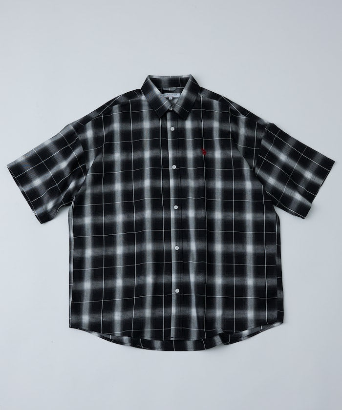 U.S. POLO ASSN. / 格紋短襯衫