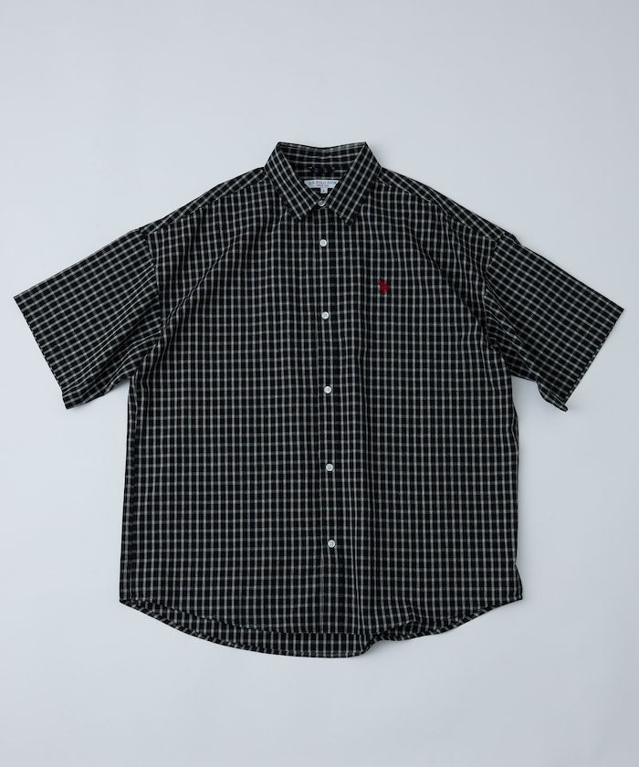 U.S. POLO ASSN. / 格紋短襯衫