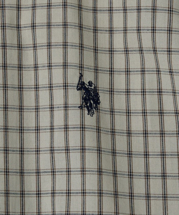 U.S. POLO ASSN. / 格紋短襯衫