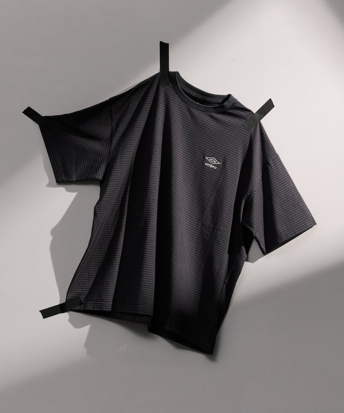 UMBRO / 別注條紋短袖T恤