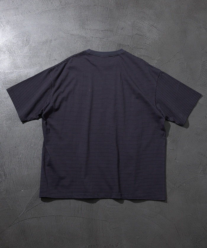 UMBRO / 別注條紋短袖T恤