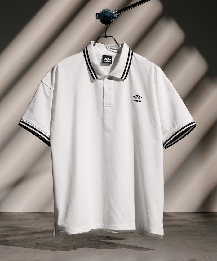 UMBRO / 別注刺繡徽標短袖 POLO 衫