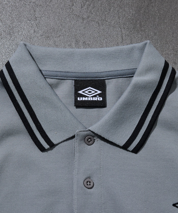 UMBRO / 別注刺繡徽標短袖 POLO 衫