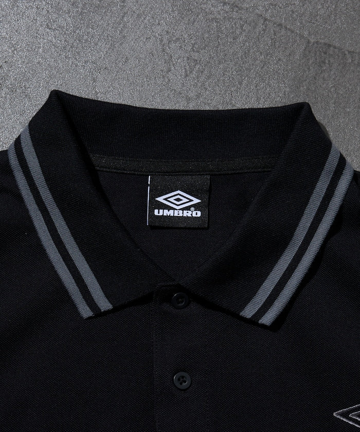 UMBRO / 別注刺繡徽標短袖 POLO 衫