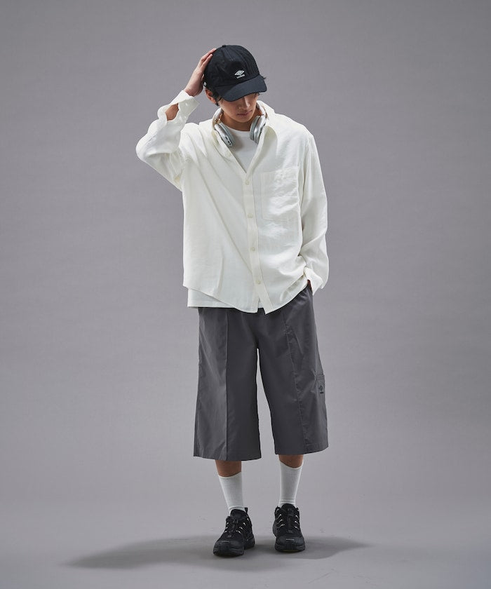 UMBRO / 別注尼龍寬版短褲