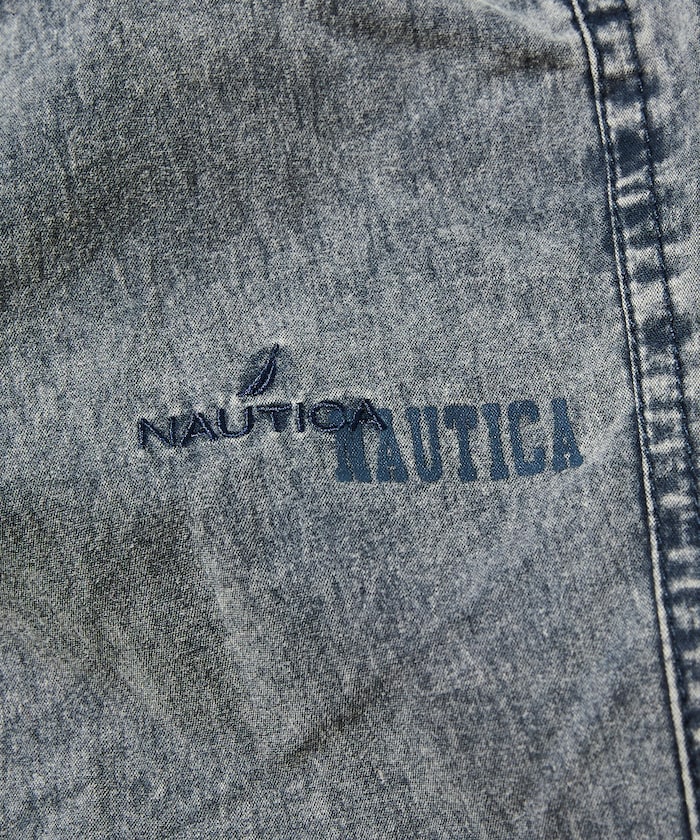 NAUTICA Faded Nylon Easy Pants / 仿舊 尼龍 休閒長褲