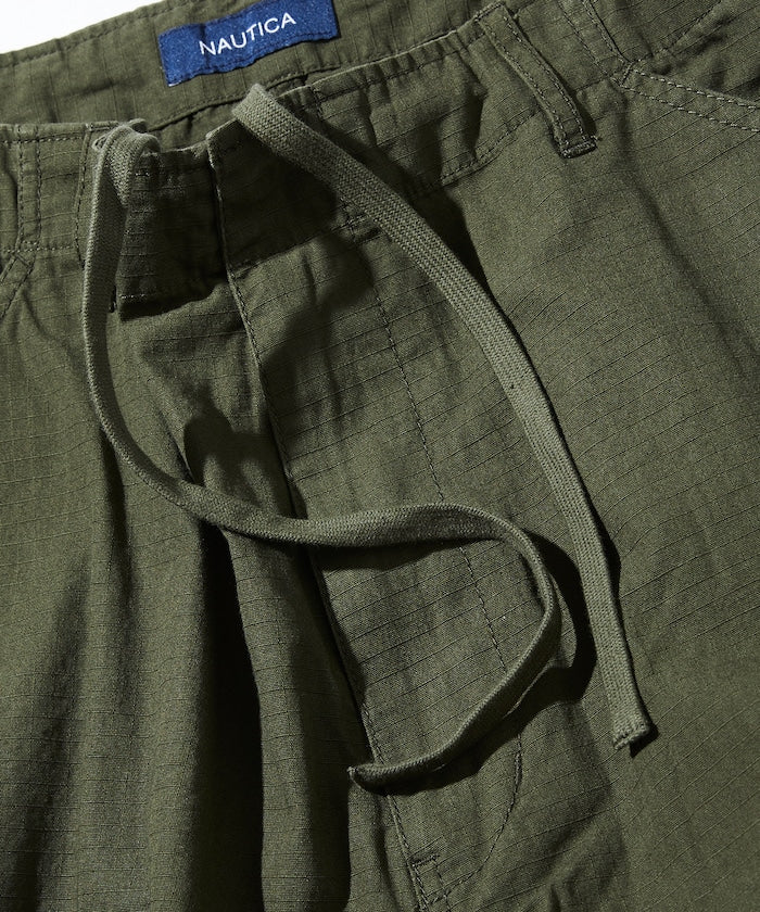 NAUTICA Super Wide Cargo Cropped Pants / 超寬鬆 七分 工裝 短褲