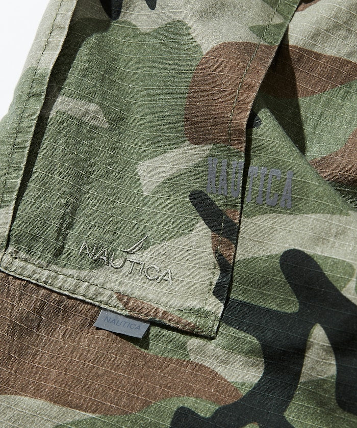 NAUTICA Super Wide Cargo Cropped Pants / 超寬鬆 七分 工裝 短褲
