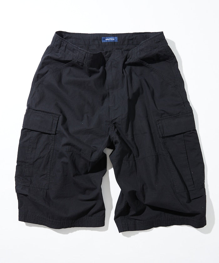 NAUTICA Super Wide Cargo Cropped Pants / 超寬鬆 七分 工裝 短褲