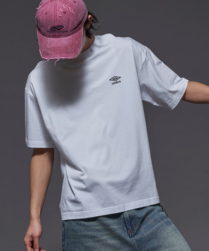 UMBRO / 別注復古標誌印花短袖T恤