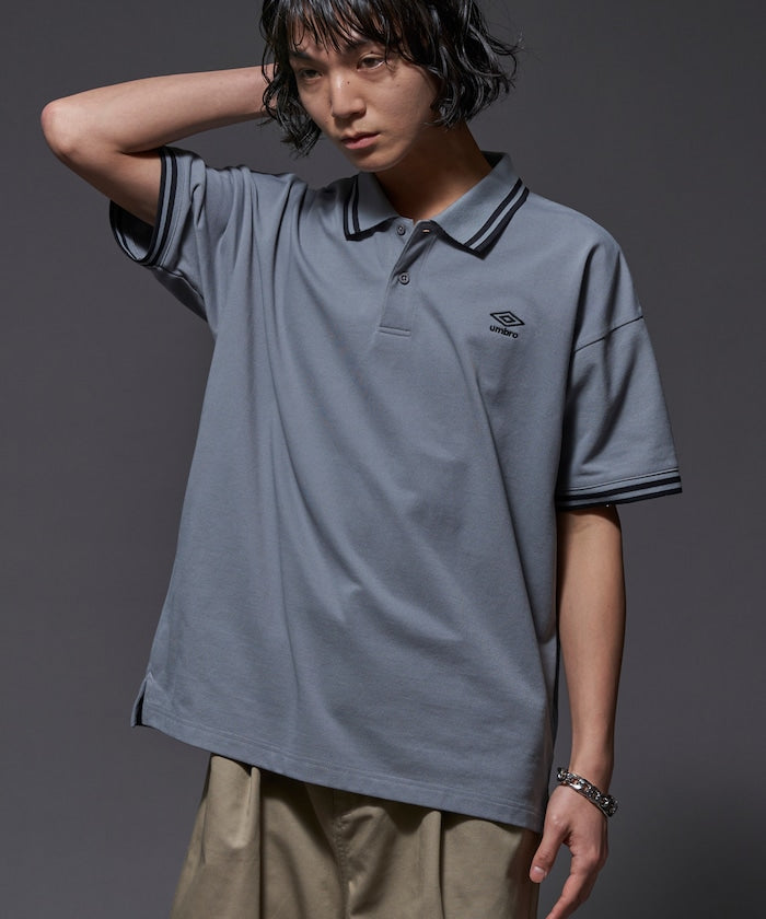 UMBRO / 別注刺繡徽標短袖 POLO 衫