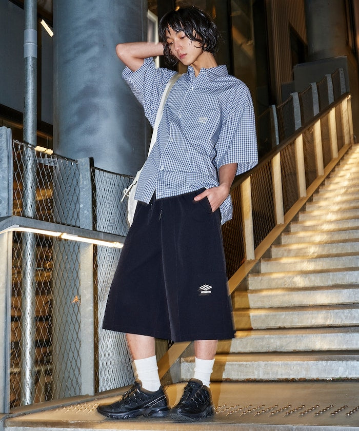UMBRO / 別注尼龍寬版短褲