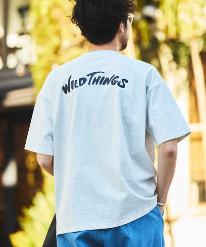 WILD THINGS×FREAK'S STORE / 口袋 短袖T恤