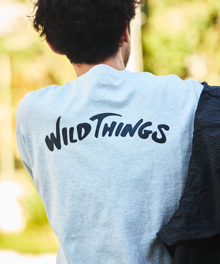 WILD THINGS×FREAK'S STORE / 口袋 短袖T恤