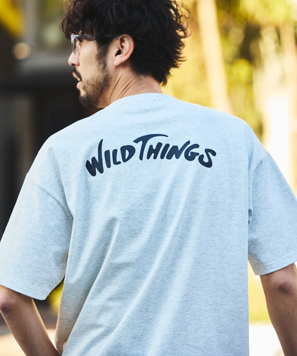 WILD THINGS×FREAK'S STORE / 口袋 短袖T恤