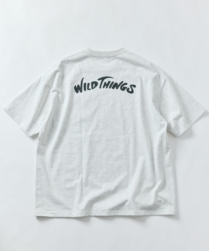 WILD THINGS×FREAK'S STORE / 口袋 短袖T恤