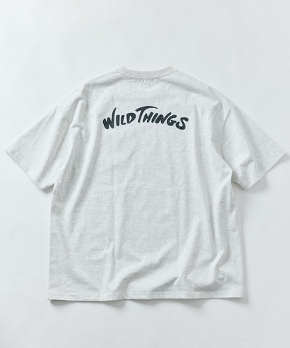 WILD THINGS×FREAK'S STORE / 口袋 短袖T恤
