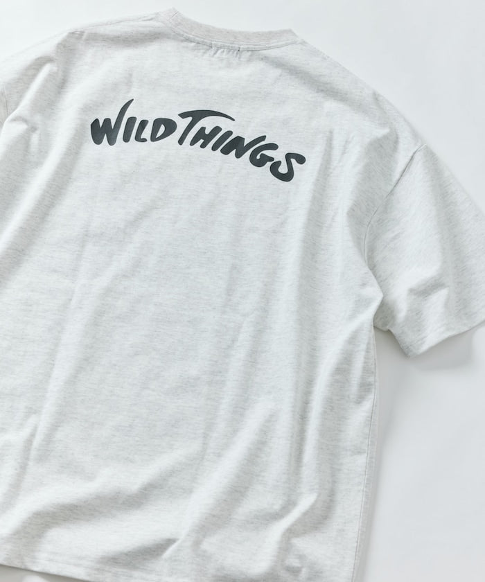 WILD THINGS×FREAK'S STORE / 口袋 短袖T恤