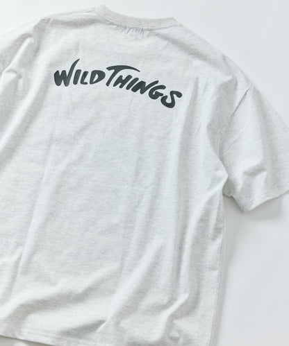 WILD THINGS×FREAK'S STORE / 口袋 短袖T恤