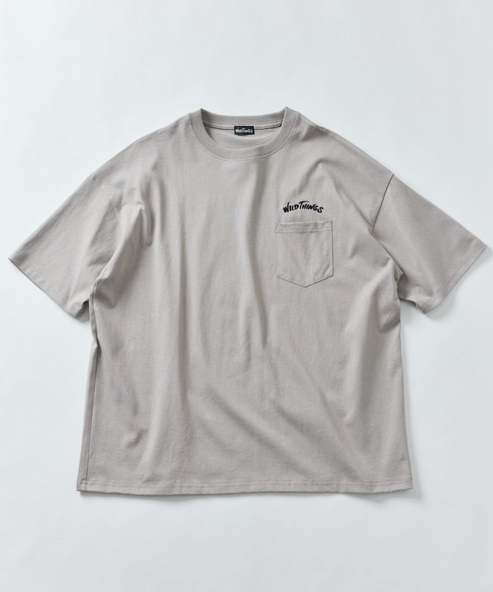 WILD THINGS×FREAK'S STORE / 口袋 短袖T恤