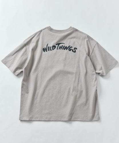 WILD THINGS×FREAK'S STORE / 口袋 短袖T恤