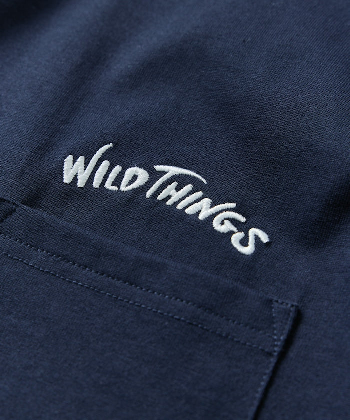 WILD THINGS×FREAK'S STORE / 口袋 短袖T恤