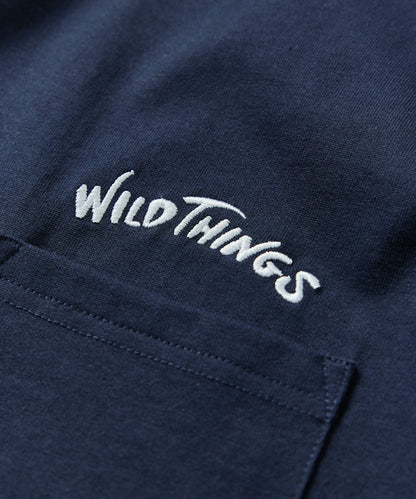 WILD THINGS×FREAK'S STORE / 口袋 短袖T恤