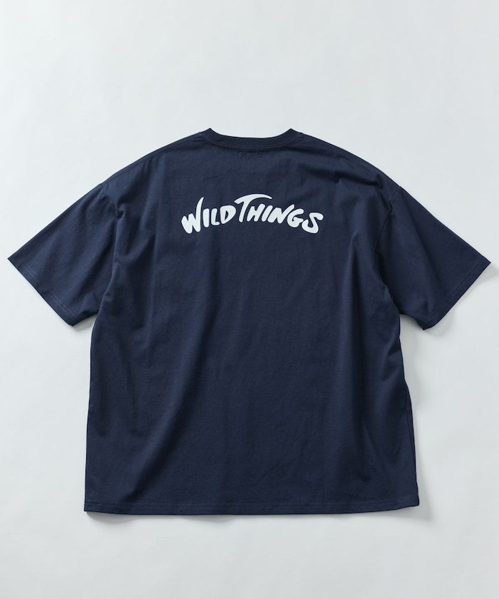 WILD THINGS×FREAK'S STORE / 口袋 短袖T恤