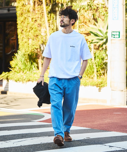 WILD THINGS×FREAK'S STORE / 別注側袋設計 抽繩下擺 短袖T恤