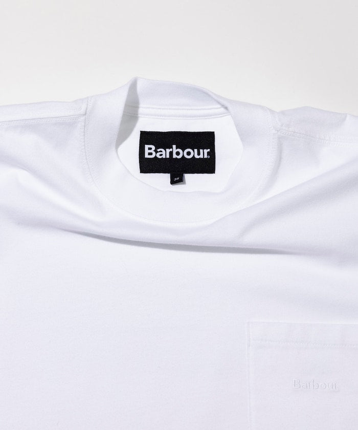 BARBOUR / 別注 日本限定 刺繡口袋Ｔ恤