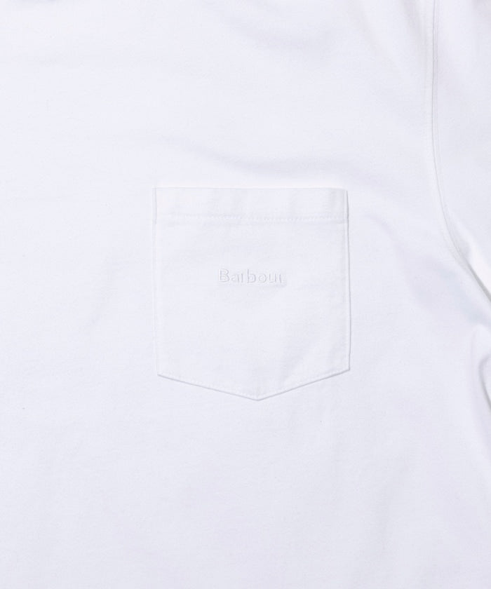 BARBOUR / 別注 日本限定 刺繡口袋Ｔ恤