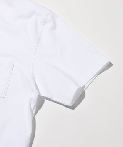BARBOUR / 別注 日本限定 刺繡口袋Ｔ恤