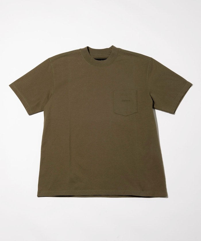 BARBOUR / 別注 日本限定 刺繡口袋Ｔ恤