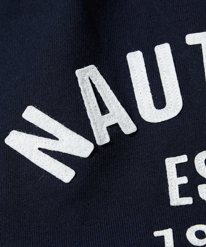 NAUTICA Felt Patch Arch Logo S/S Tee / 經典弧形 短袖T恤