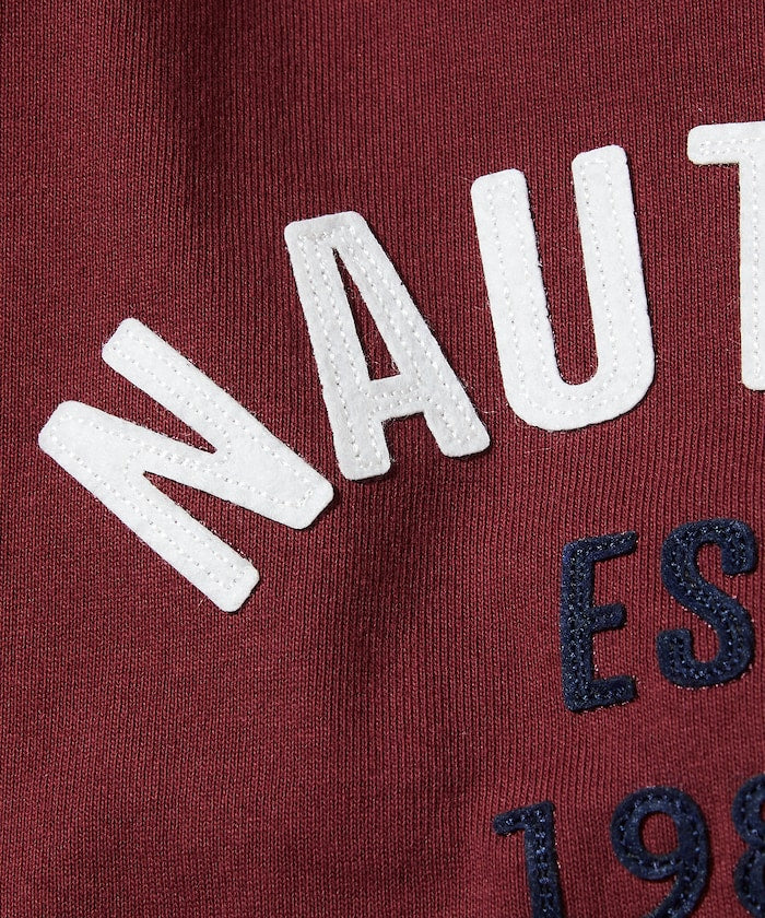 NAUTICA Felt Patch Arch Logo S/S Tee / 經典弧形 短袖T恤